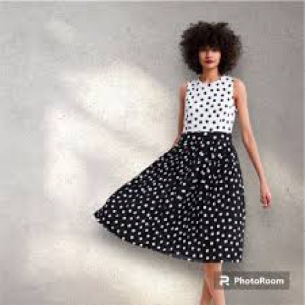 Zara new without tags polka dot dress xs - Picture 5 of 14